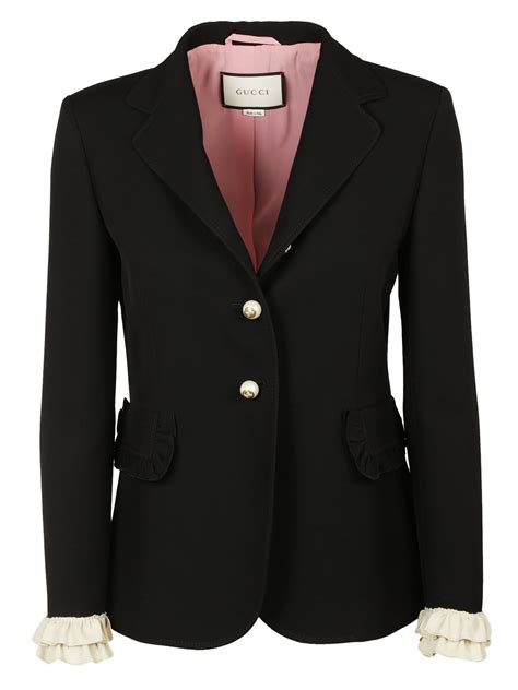 gucci black blazer.